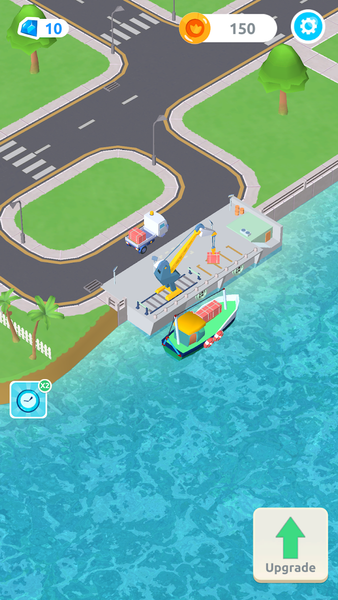 Idle delivery builder tycoon - Gameplay image of android game
