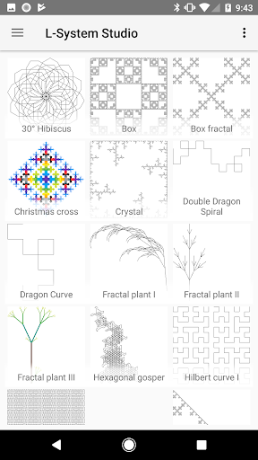 L-System Studio (Lindenmayer F - عکس برنامه موبایلی اندروید
