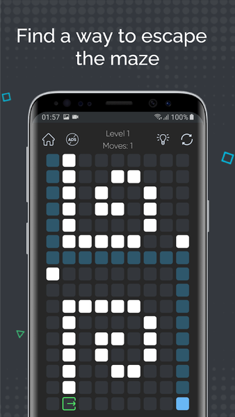 Tricky Maze: Labyrinth Escape - Gameplay image of android game