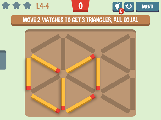 Move the Matches - Gameplay image of android game