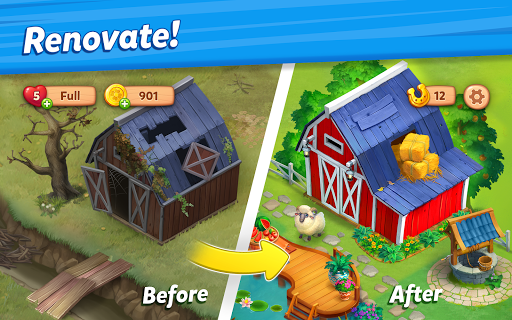 Farmscapes - Gameplay image of android game