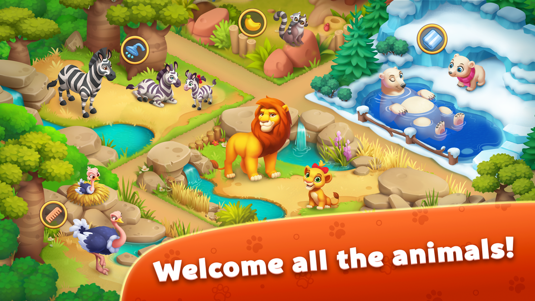 Wildscapes: New Acres - Gameplay image of android game