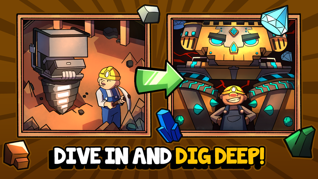 Mr. Mine: Idle Miner Town - عکس بازی موبایلی اندروید
