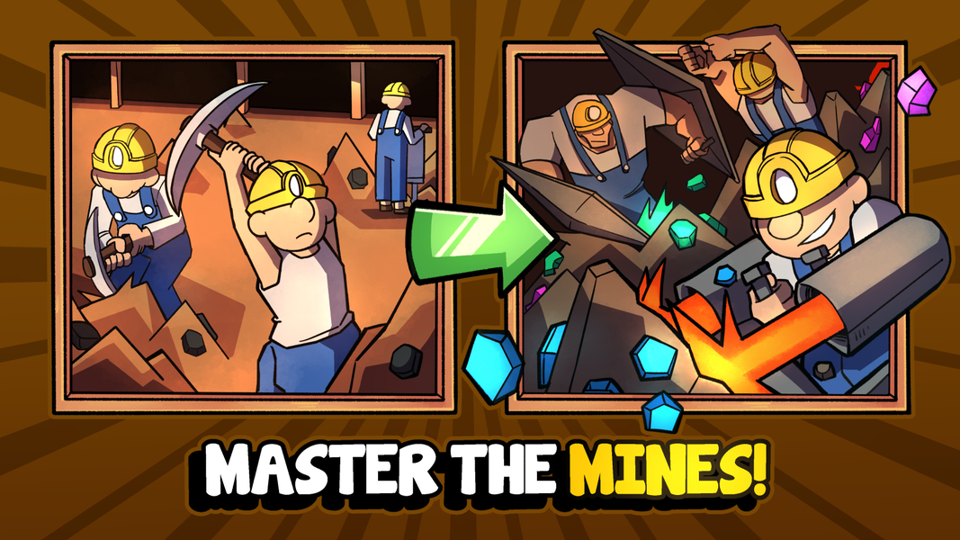 Mr. Mine: Idle Miner Town - عکس بازی موبایلی اندروید