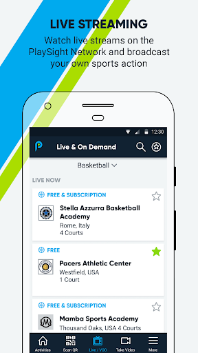 PlaySight - عکس برنامه موبایلی اندروید