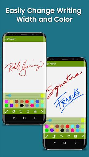 Fancy Signature Maker - عکس برنامه موبایلی اندروید