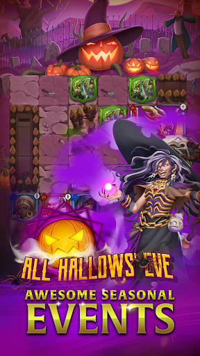 Friends & Dragons - Puzzle RPG - Gameplay image of android game