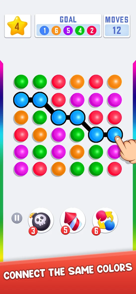 Color Connect: Clear the Dots - Gameplay image of android game