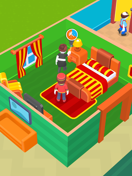 Perfect Hotel Manager Game - Gameplay image of android game