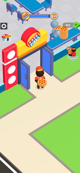 Idle Pizza Shop: Pizza Games - Gameplay image of android game