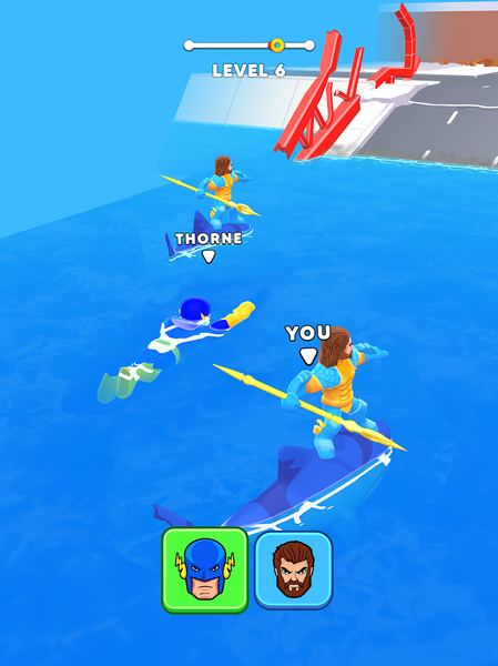 Hero Transform: Superhero Game - عکس بازی موبایلی اندروید