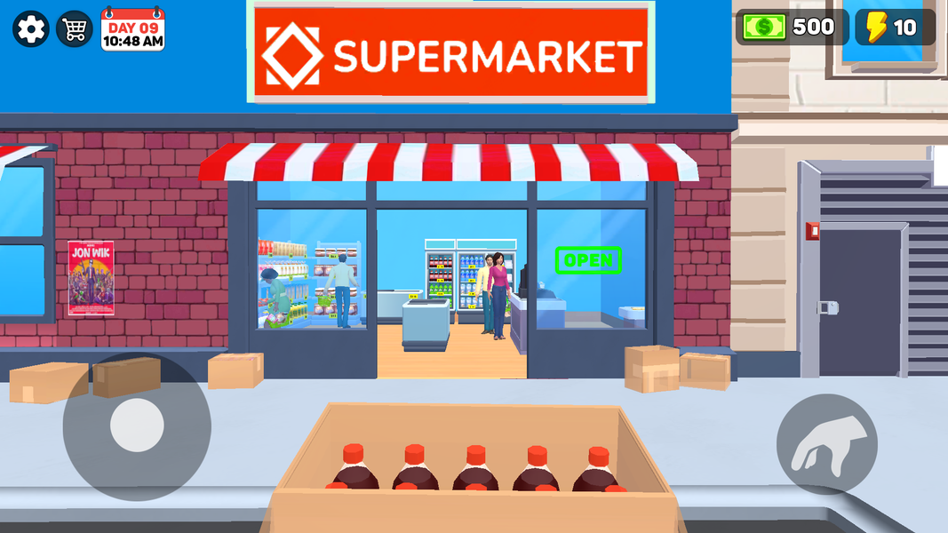 My Supermarket Simulator 3D - Gameplay image of android game