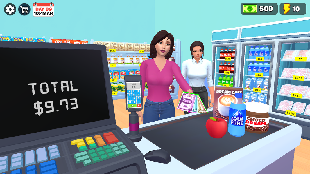My Supermarket Simulator 3D - Gameplay image of android game