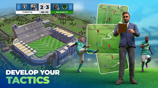 Soccer - Matchday Manager 24 - Gameplay image of android game