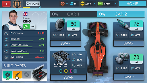 Motorsport Manager Game 2025 - Gameplay image of android game