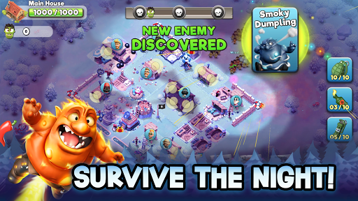 Survival City - Build & Defend - Gameplay image of android game