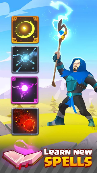 War of Wizards: Magic RPG Game - Gameplay image of android game