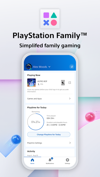 PlayStation Family - Image screenshot of android app