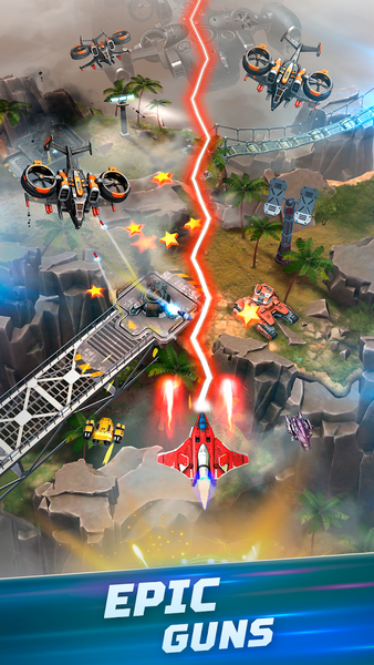 Red Hunt: Space Shooting Game - عکس بازی موبایلی اندروید