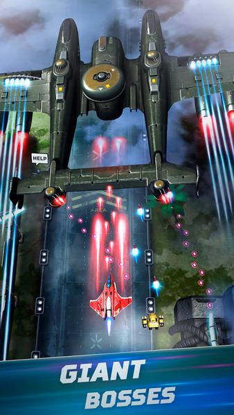 Red Hunt: space shooter game - عکس بازی موبایلی اندروید