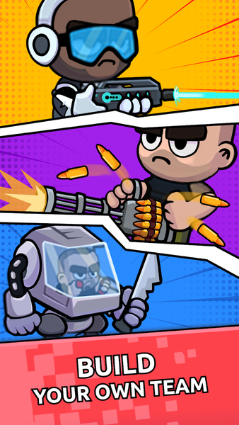 Zombie Warriors: Base Defense - Gameplay image of android game