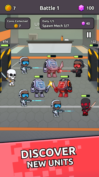 Zombie Warriors: Base Defense - Gameplay image of android game