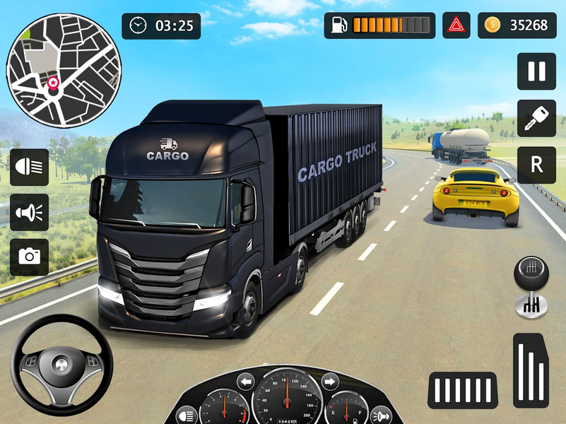 Oil Truck Simulator Driving 3D - Gameplay image of android game