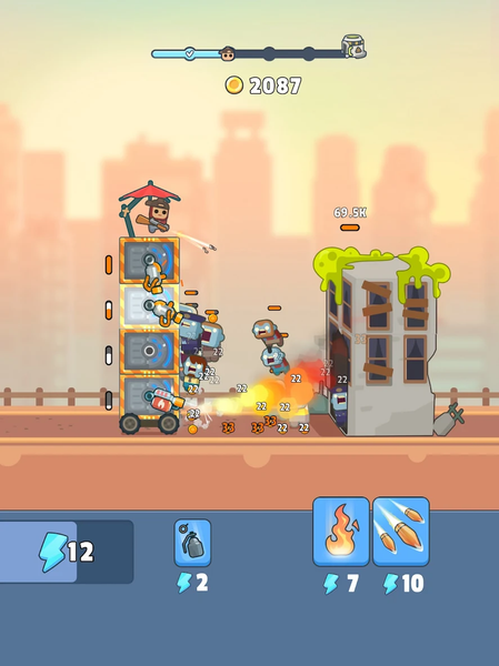 TDS - Tower Destiny Survive - Gameplay image of android game