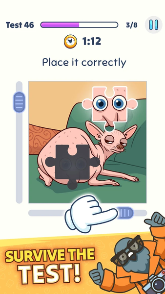 I am Not a Robot - Brain Test - Gameplay image of android game