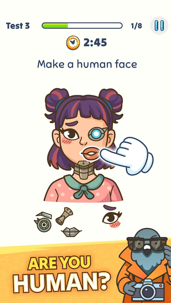 I am Not a Robot - Brain Test - Gameplay image of android game