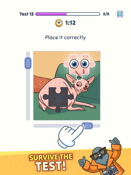 I am Not a Robot - Brain Test - Gameplay image of android game