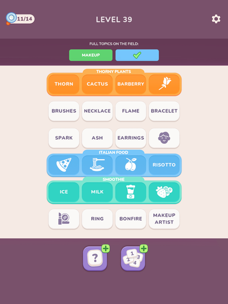 Association Master: Word Game - Gameplay image of android game