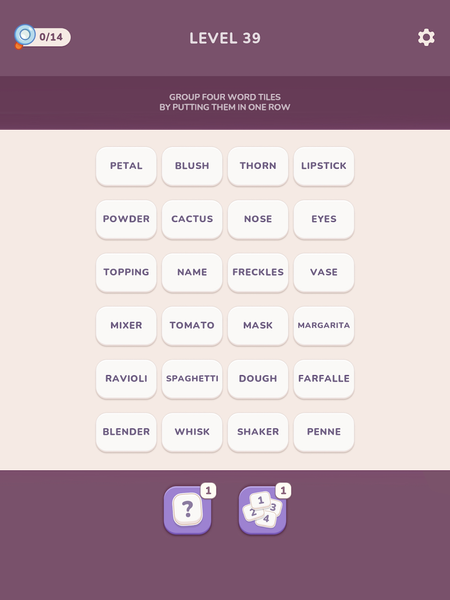 Association Master: Word Game - Gameplay image of android game
