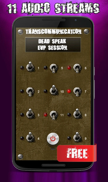 Dead Speak. EVP session - Image screenshot of android app