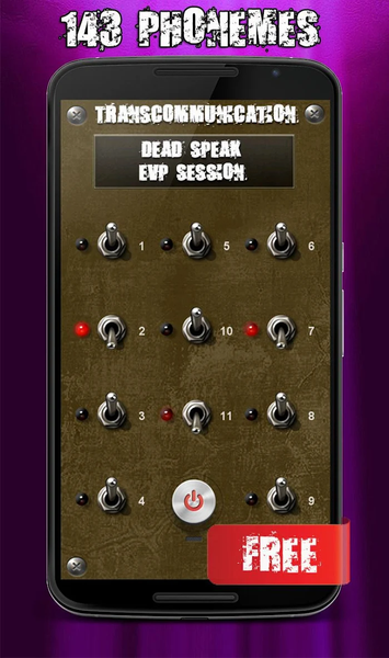 Dead Speak. EVP session - Image screenshot of android app