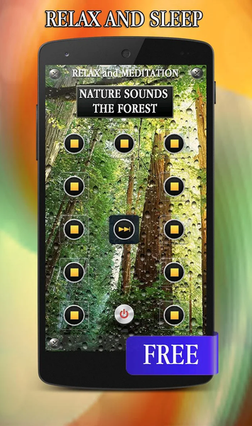 Nature Forest Sounds Relax - Image screenshot of android app