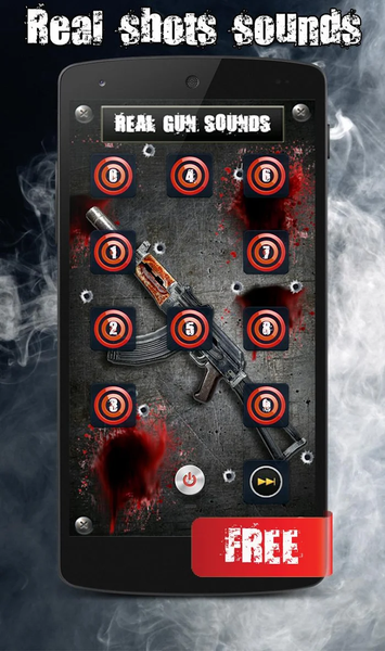 Real Gun Sounds Action Weapon - Gameplay image of android game