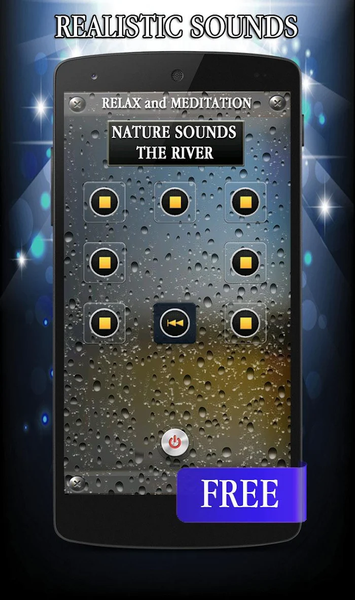 Nature River Sounds Relax - Image screenshot of android app