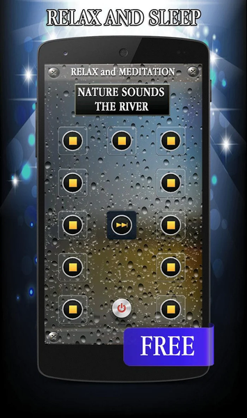 Nature River Sounds Relax - Image screenshot of android app