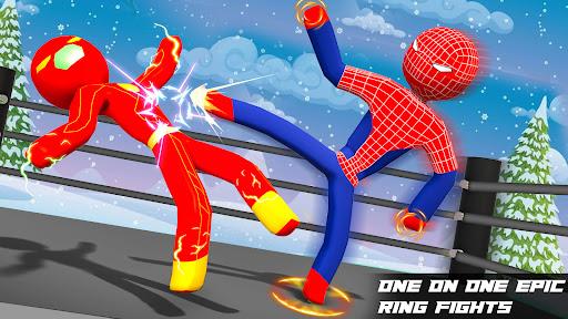 Stickman Ring Fighting Game - عکس بازی موبایلی اندروید