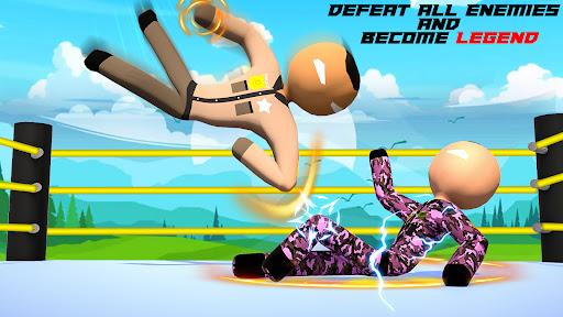 Stickman Ring Fighting Game - عکس بازی موبایلی اندروید