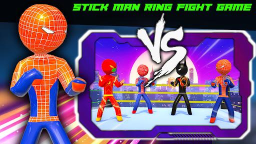 Stickman Ring Fighting Game - عکس بازی موبایلی اندروید