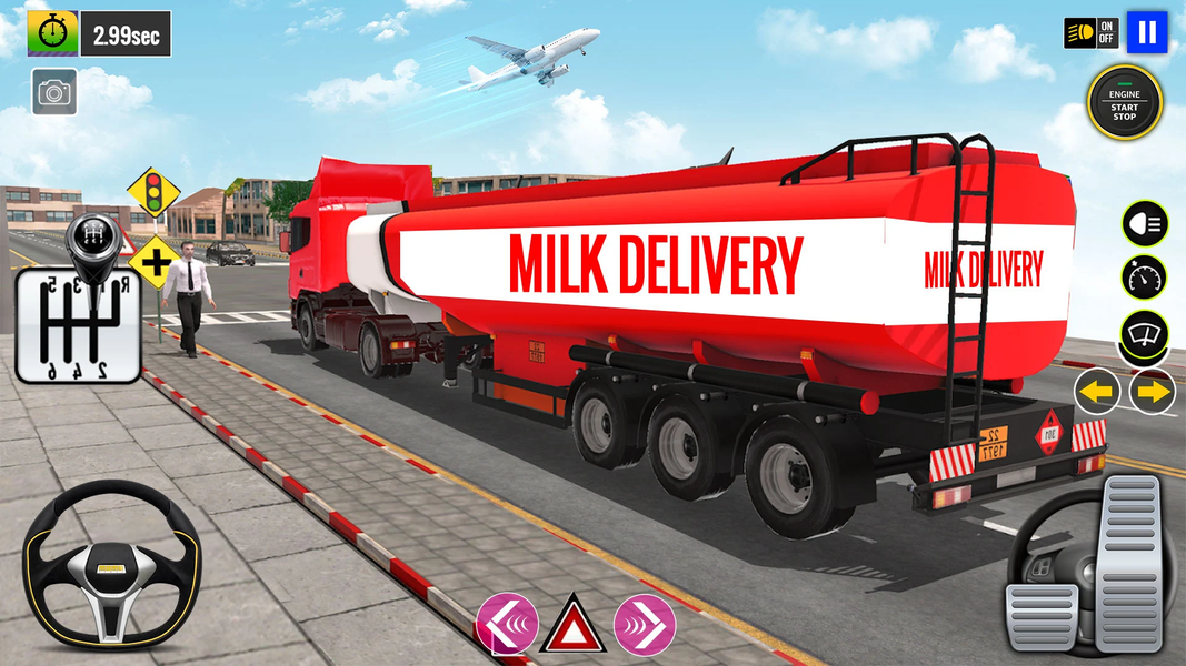 Milk Delivery Truck Games 3D - Image screenshot of android app