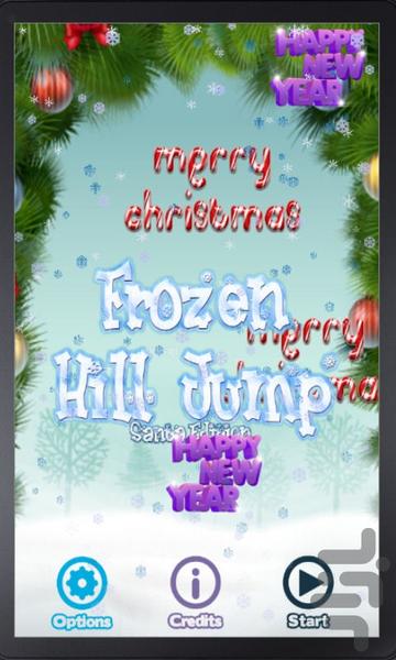 Frozen hill Jump - عکس بازی موبایلی اندروید