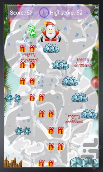 Frozen hill Jump - Gameplay image of android game