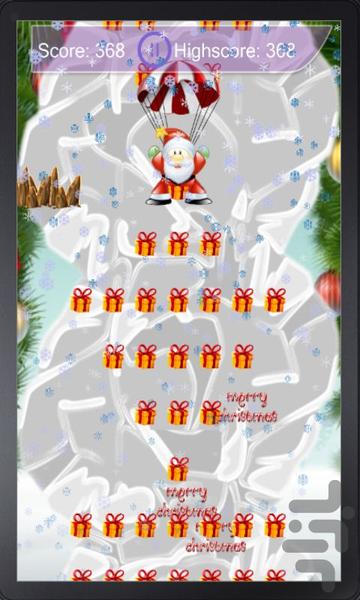 Frozen hill Jump - Gameplay image of android game