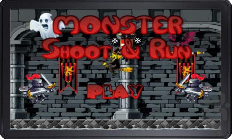 Monster Shoot and Run - Gameplay image of android game