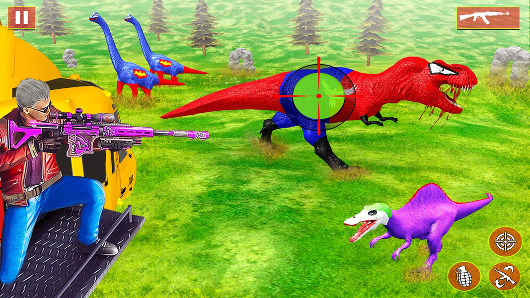 Dinosaur Games: Dino Zoo Games - Gameplay image of android game