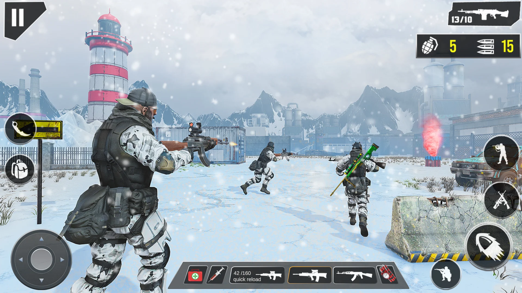 Fps Games Offline Gun Shooting - عکس بازی موبایلی اندروید
