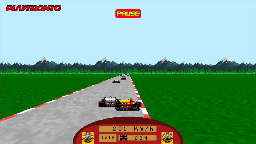 Enduro GP - Gameplay image of android game